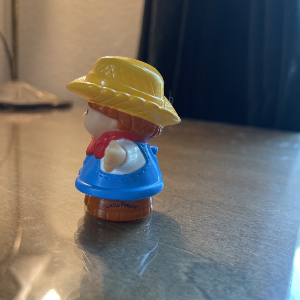 Fisher Price Little People Touch Feel Farm Animals Farmer Horse Sheep Cow Pig - Picture 7 of 11